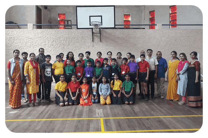 Children and parents of Sainik School Entrance Exam Coaching Jan 2020.