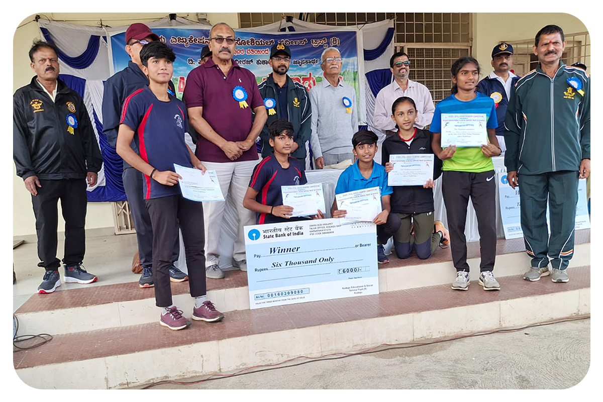 KESST  |  KESST Kushalanagar Run 23.11.2025 - Girls Winners.